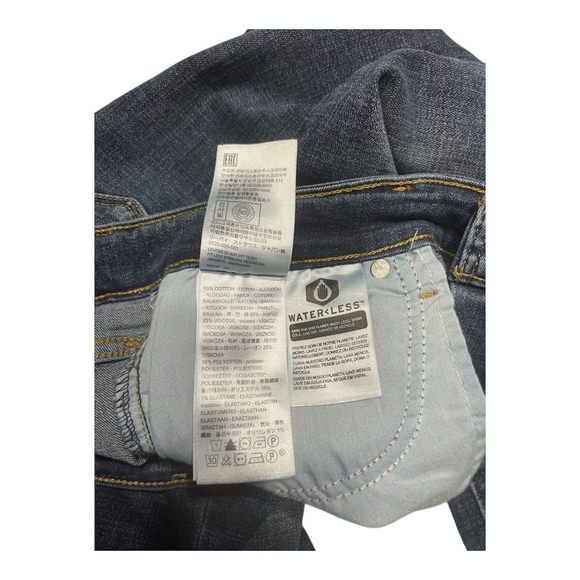 Levi's 711 Skinny Denim Blue Jeans Womens Size 31 - Picture 8 of 14